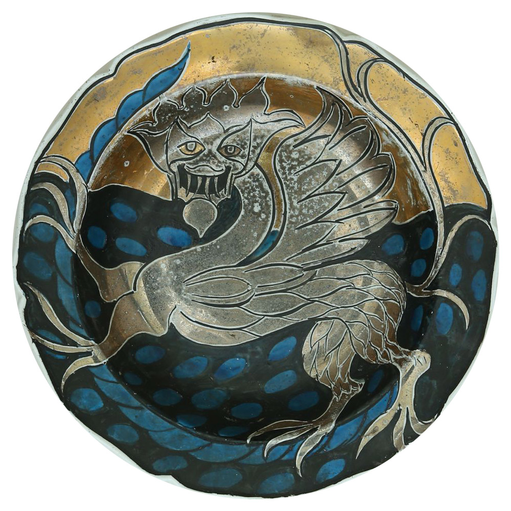 John Pearson ceramic plate, Guild of Handicrafts